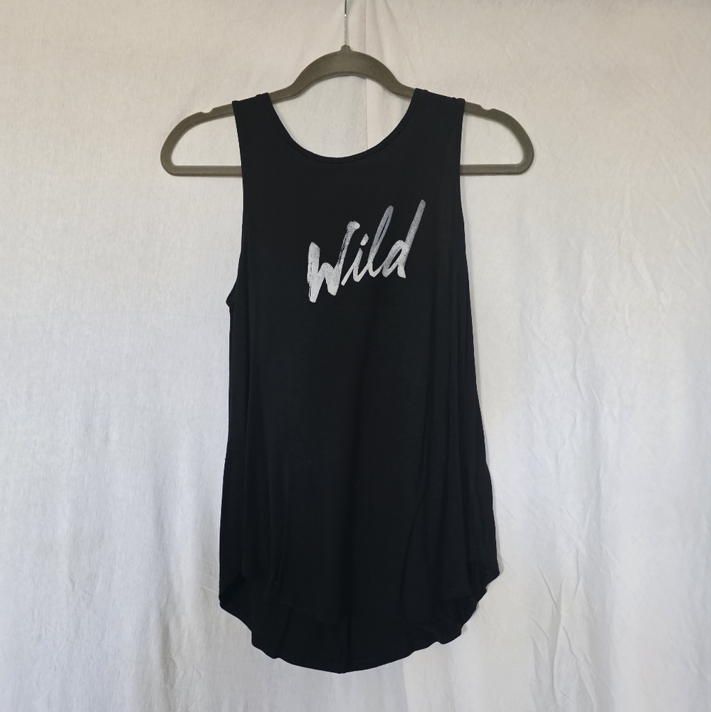 Old Navy Black Muscle Tee Sleeveless Top